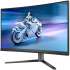 27" Монитор Philips Evnia 5000 27M2C5200W,  1920x1080,  VA,  280Гц,  2хHDMI,  1хDP,  изогнутый, стальной [27m2c5200w (00/01)]